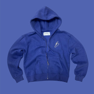 Sweat-shirt Charme Bleu.