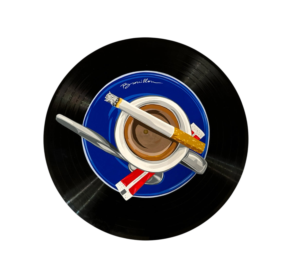 Vinyles « Café Clope Brouillon »
