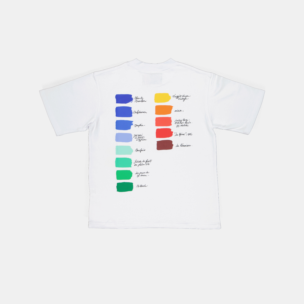 T-Shirt Nuancier Blanc