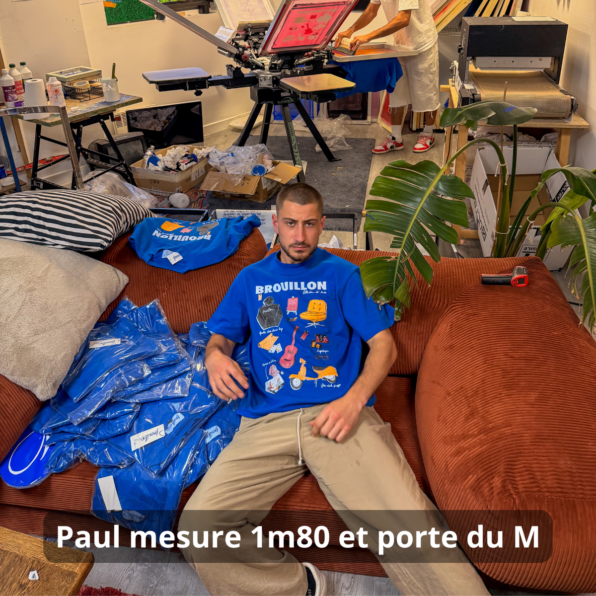 Blue Inventory T-shirt