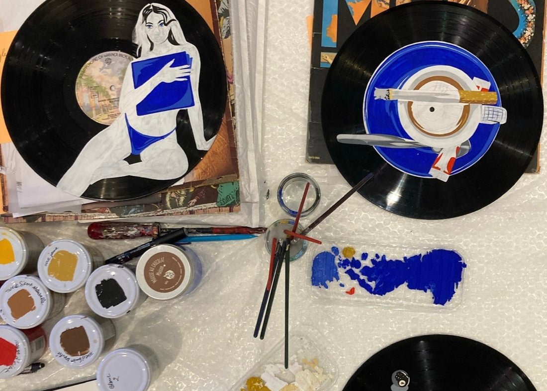Vinyles « Encore à toi »