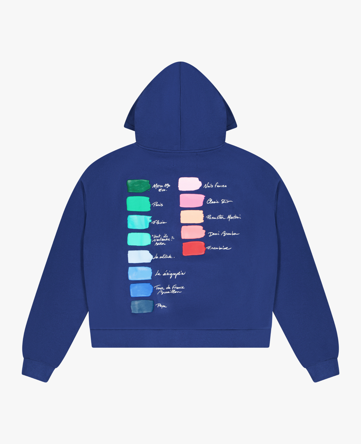Sweat Nuancier Bleu