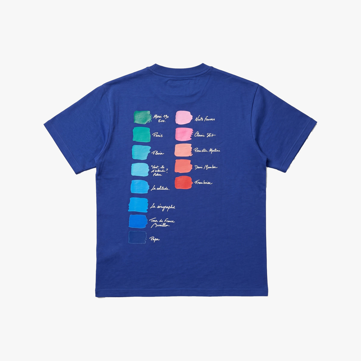 T-shirt Nuancier Bleu Marine