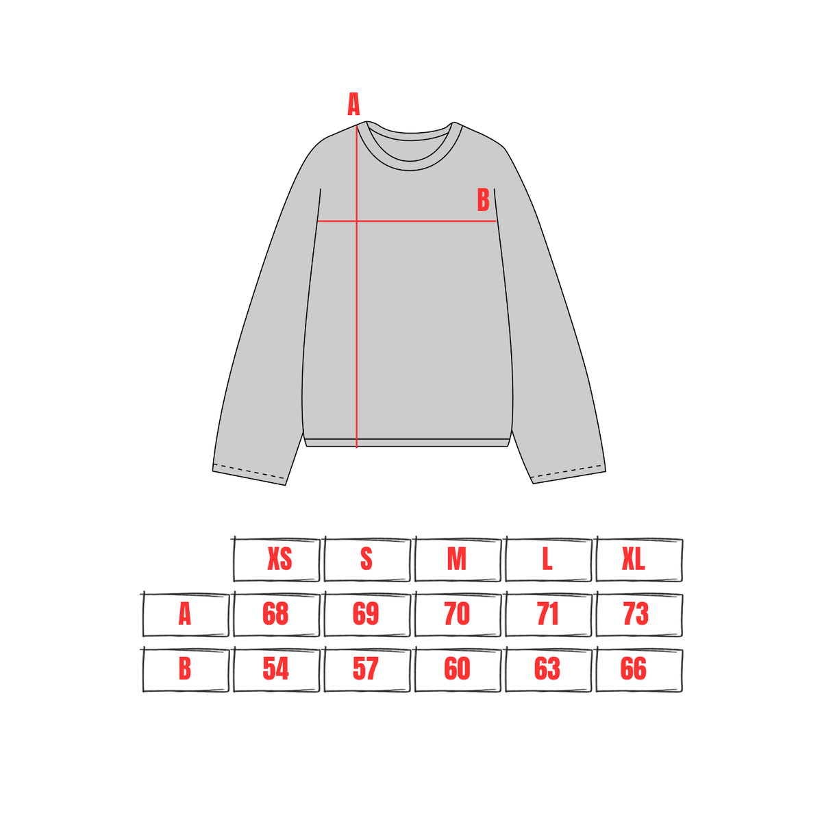 Crewneck « à la base » Bleu