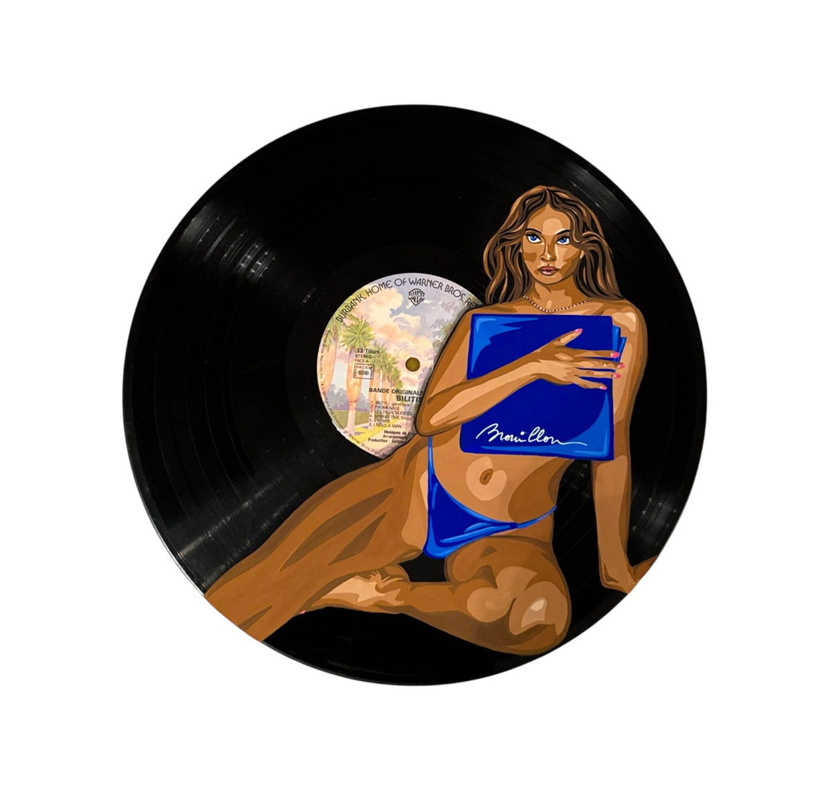 Vinyles « Madame Bleu »