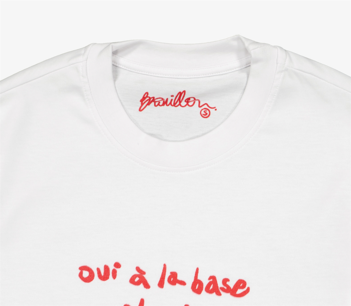 Longsleeve « à la base » Rouge