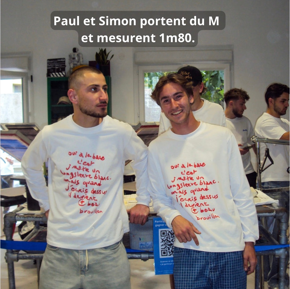 Longsleeve « à la base » Rouge