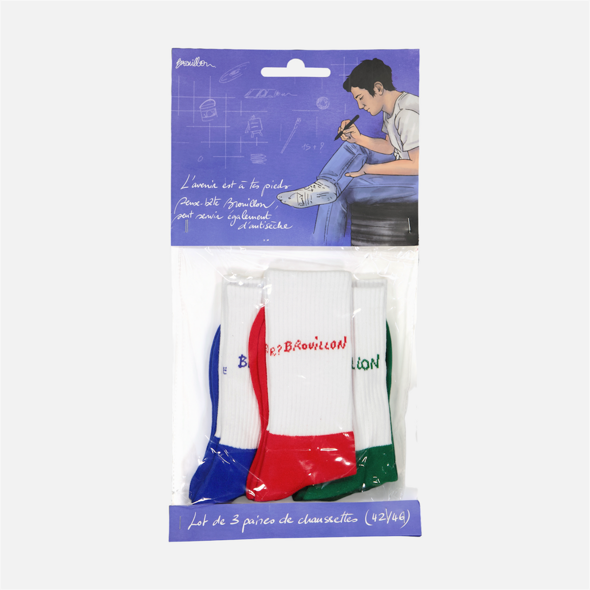 Pack de chausettes x3 paires.