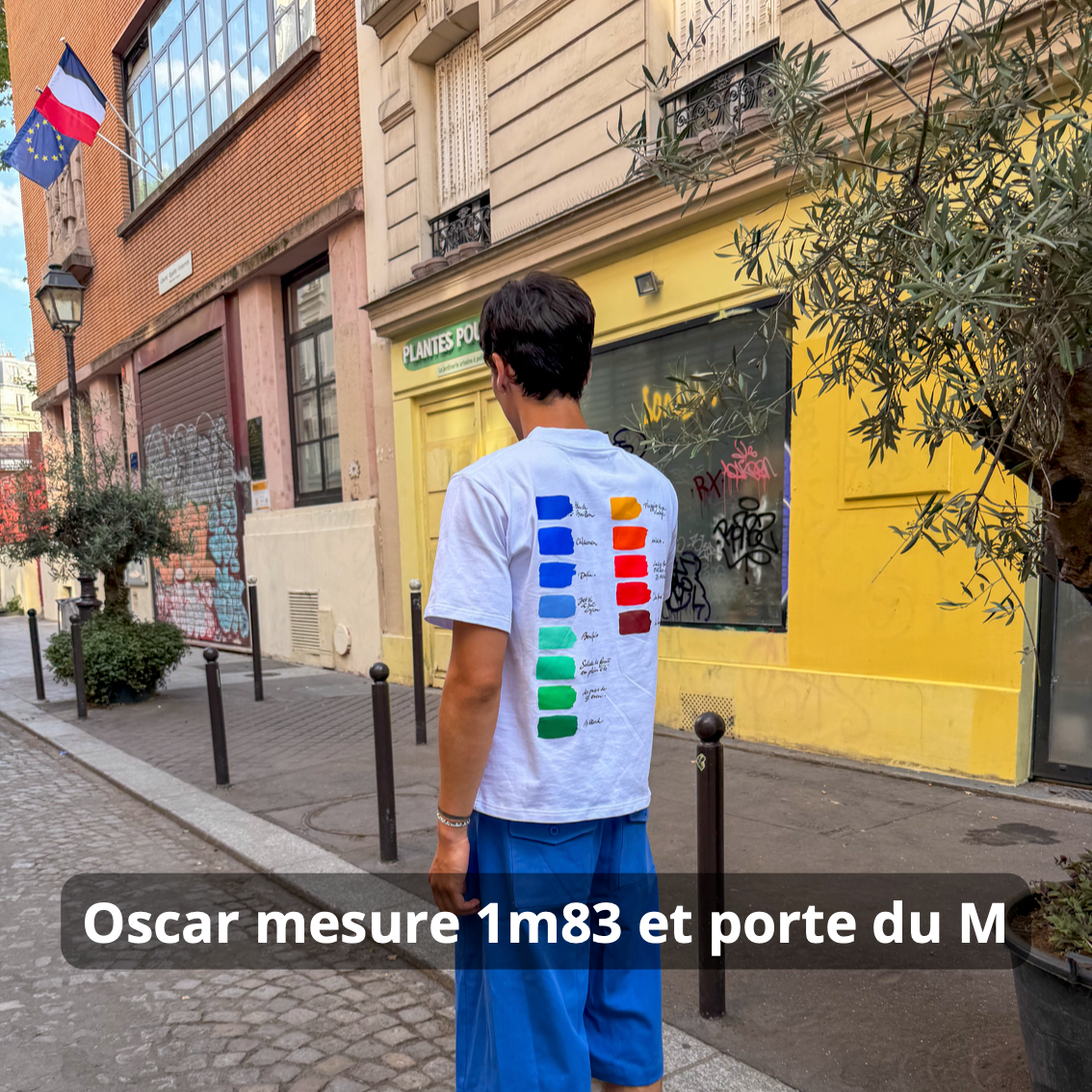 T-Shirt Nuancier Blanc